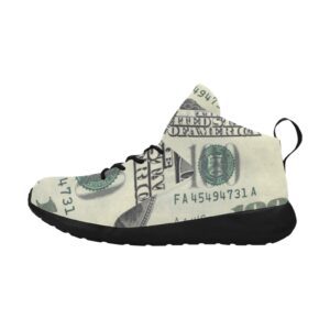 100 Dollar Bill Shoes Green