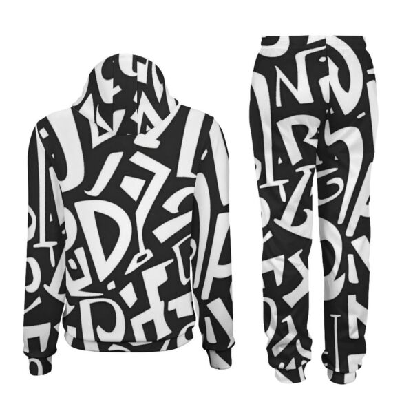 Sweater suit Men's All-Over Print Tracksuit (4T03) - Image 3