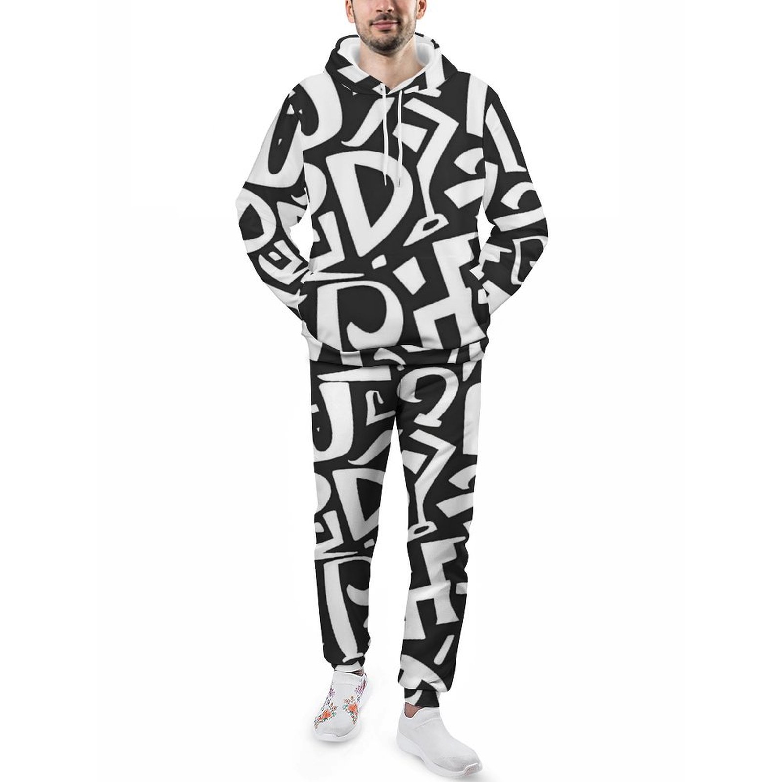 Sweater suit Men’s All-Over Print Tracksuit (4T03)