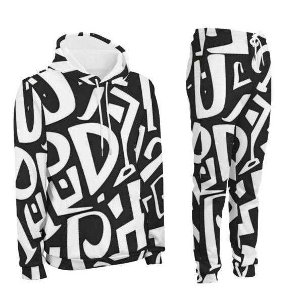 Sweater suit Men's All-Over Print Tracksuit (4T03) - Image 2