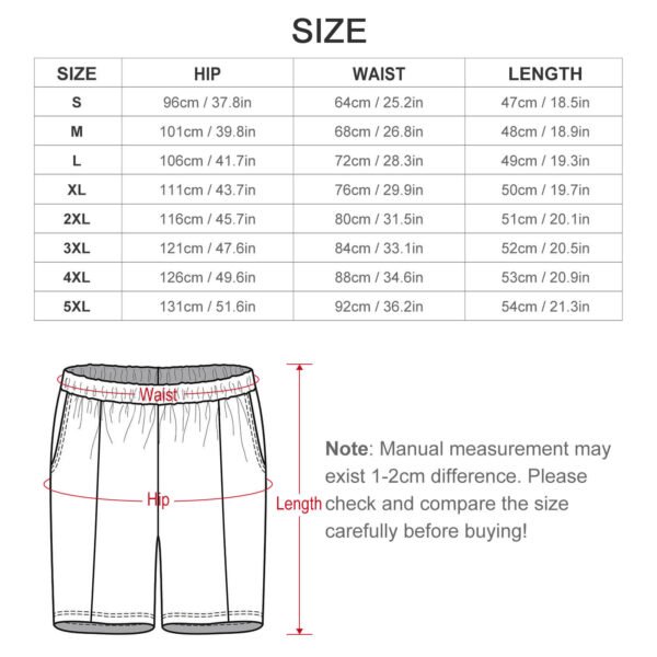 BJORLIE Men's Zip-Up Polo Shirt and Shorts Set with Pockets 2 Piece Outfit - S-5X - Black and White Abstract Graffiti City - Image 9