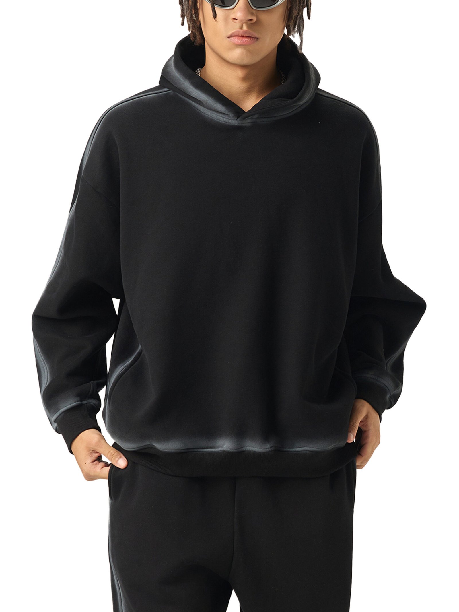 BJORLIE Sunfaded Edge Fleece Hoodie - Image 5